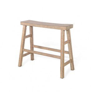 Marina Counter Height Bench (Beach Pebble)