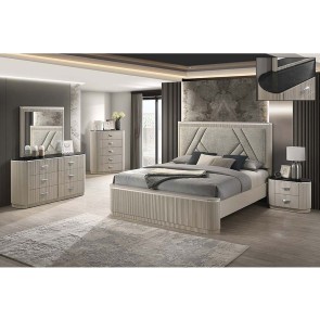 Onyx Panel Bedroom Set