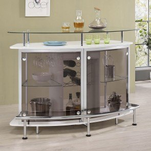 White High Gloss Bar Unit