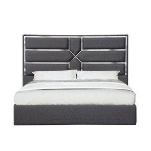 Da Vinci Platform Bed (Charcoal)