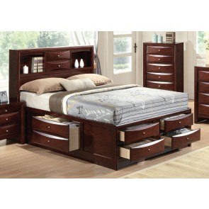 Ireland Bookcase Bed (Espresso)