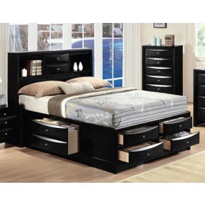 Ireland Bookcase Bed (Black)
