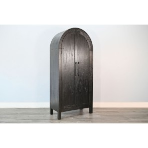 Gen S Umbra Black Storage Arch Cabinet