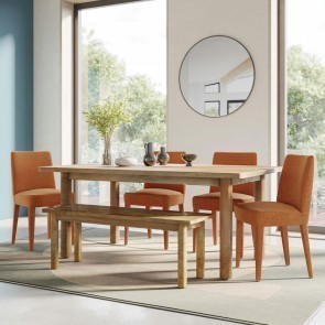 Bodhi Dining Room Set w/ Wilson Auburn Chairs