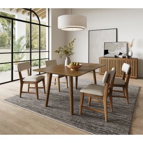 Bowie Harvest Chestnut Dining Room Set w/ Beck Chairs