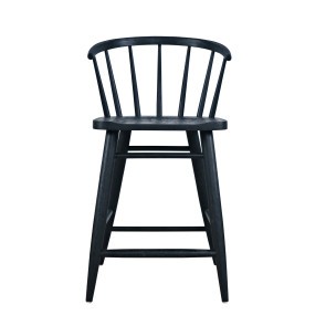 Fitz Counter Height Stool in Black (Set of 2)