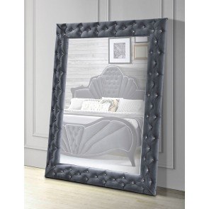 Dante Accent Floor Mirror (Gray)