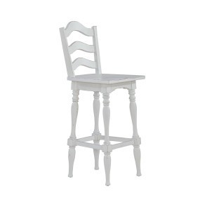 Magnolia Manor Ladderback Swivel Bar Stool (Set of 2)