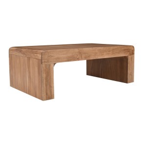 Brooklyn Inverted U Hollow Core Cocktail Table in Natural