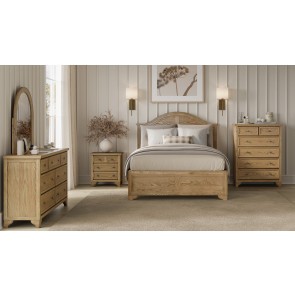 Brentwood Cascade Oak Bedroom Set