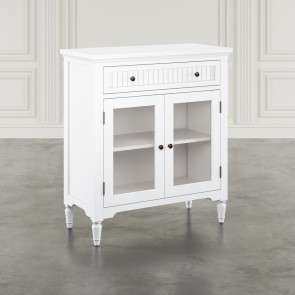 Westport White 32-inch Accent Cabinet