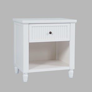 Westport White Nightstand w/ USB-C