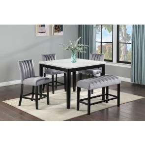 Pascal Counter Height Dining Room Set w/ Bench