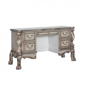 Dresden Vanity Desk (Vintage Bone White)