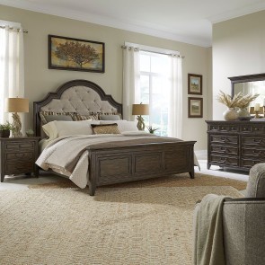 Modern Farmhouse Kent Canopy Bedroom Set Universal Furniture