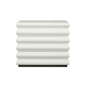 Tilston White Channel Chest