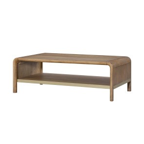 Everden Latte Waterfall Cocktail Table