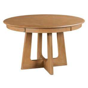 Kafe Cappuccino 54 Inch Round Pedestal Dining Table