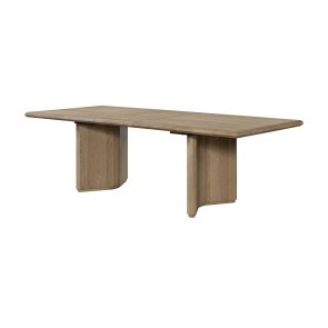 Lavoni Wheat Angled Double Pedestal Dining Table
