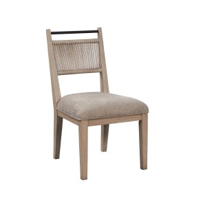 Tilston Toffee and Camel Rope Back Chair (Set of 2)