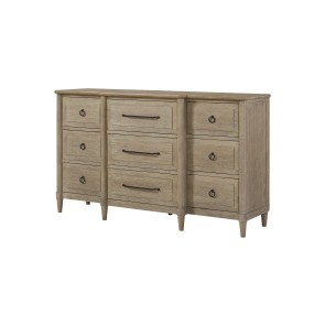 Wilmington Sand Breakfront Dresser