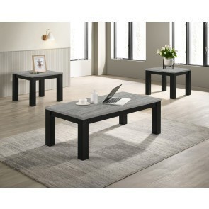Theo Grey 3-Piece Occasional Table Set
