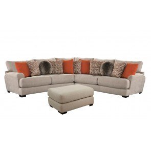 Ava Sectional Set (Cashew)
