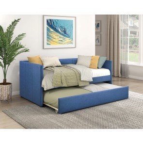Trudy Blue Daybed w/ Trundle