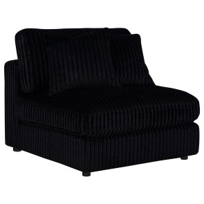 Blaine Black Armless Chair
