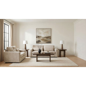 Amador Camel Living Room Set