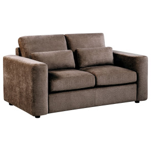 Amador Chocolate Loveseat