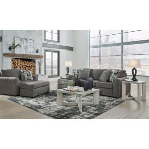 Gardiner Pewter Living Room Set