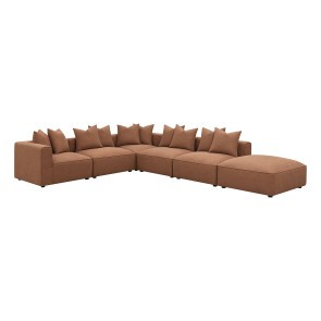 Jennifer Terracotta Modular Sectional