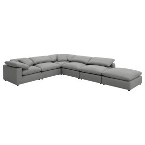 Raleigh 6-Piece Modular Sectional (Grey)