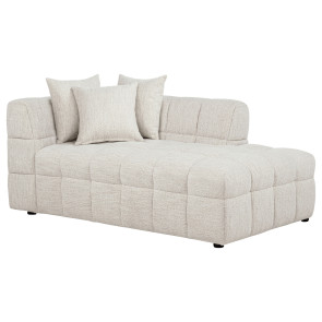 Amara Ivory Right Arm Facing Chaise