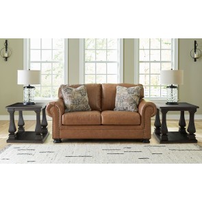 Carianna Caramel Loveseat