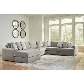 Midnight-Madness Onyx 2-Piece Right Chaise Sectional