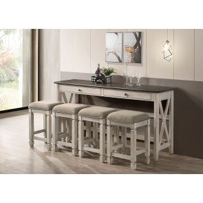 Waverly 5-Piece Counter Height Dining Set