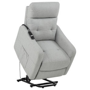 Dayes Light Grey Power Lift Recliner