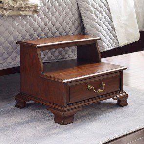 Step bench for bed discount
