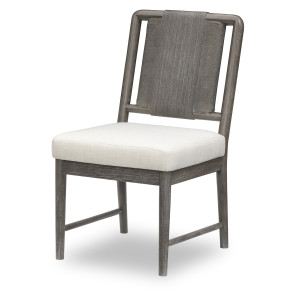 Maren Truffle Woven Back Side Chair (Set of 2)