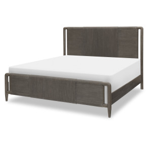 Maren Truffle Woven Panel Bed