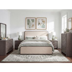 Maren Truffle Upholstered Bedroom Set