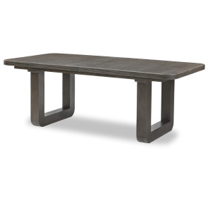 Maren Truffle Double Pedestal Dining Table