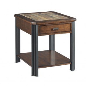 Slaton Rectangular Drawer End Table