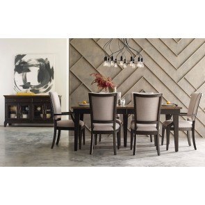 Plank Road Rankin Dining Room Set (Charcoal)