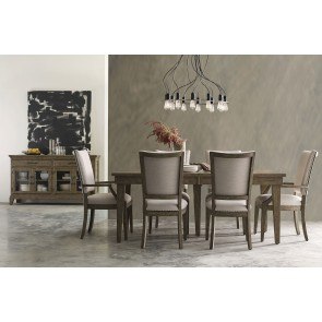 Plank Road Rankin Dining Room Set (Stone)