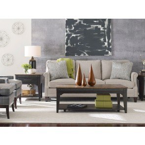 Plank Road Artisans Rectangular Occasional Table Set (Charcoal)