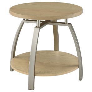 Dacre Greige End Table