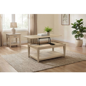 Lindenton Blonde Occasional Table Set